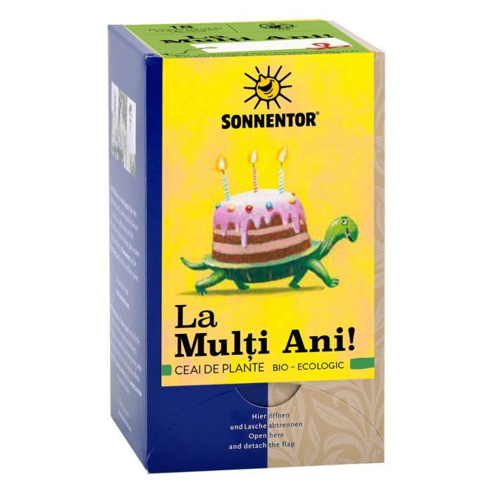 Ceai plante Bio-ecologic Sonnentor La Multi Ani! 18 plic