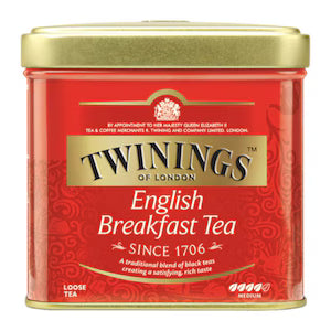Ceai Negru English Breakfast Cutie Metal Twinings 100g