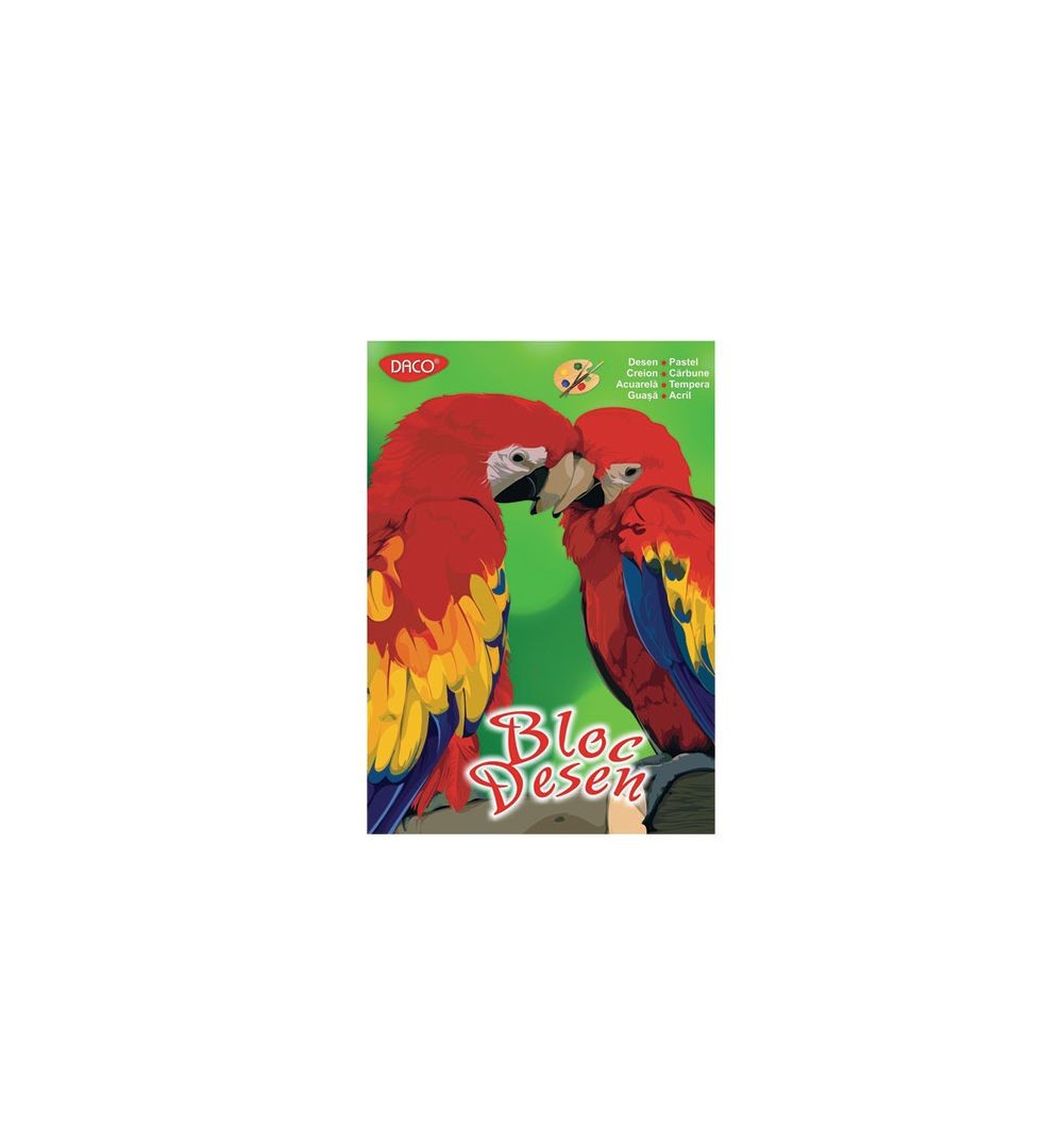 Bloc Desen A4 16 File 170Gr Daco Bd417