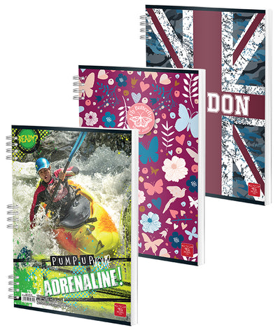 Caiet Spira A4 80 File Aritmetica Color Pigna