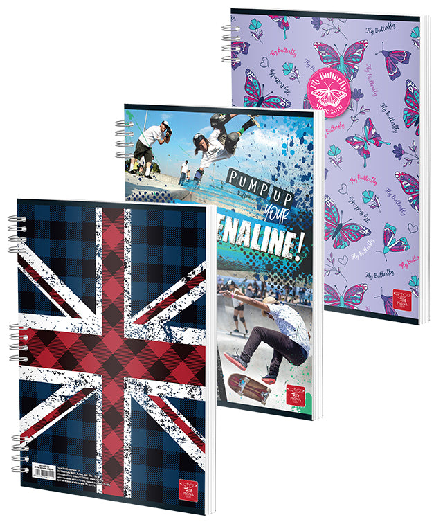 Caiet Spira A4 80 File Dictando Color Pigna