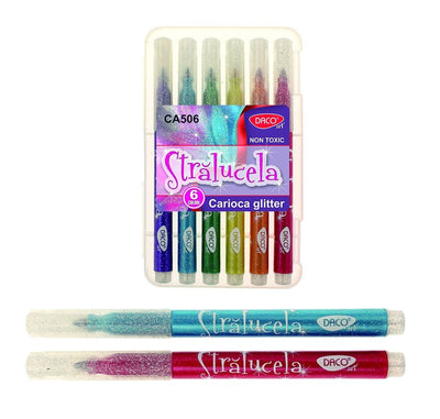 Carioca 6C Glitter Stralucela Daco Ca506