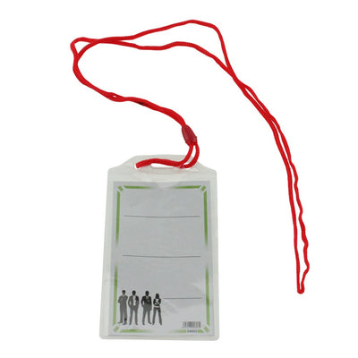 Ecuson Vertical Cu Snur Ecada Rosu 54003R