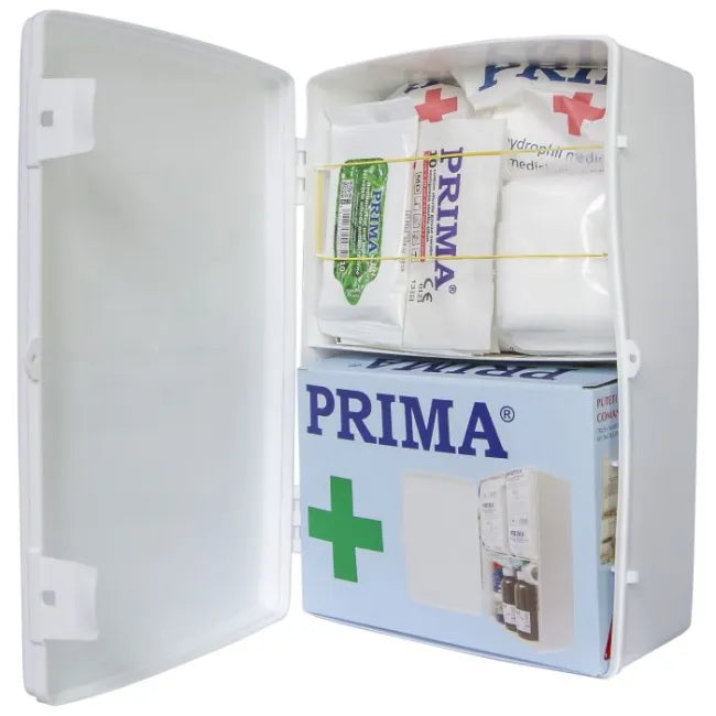 Trusa Sanitara de Prim Ajutor - Nedetasabila pentru fixare pe perete avizata MS