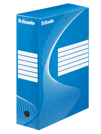 Cutie Arhivare 10Cm Boxy Albastra Esselte