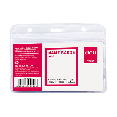 Ecuson Orizontal 91*56Mm 10 Buc/Set Deli