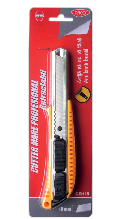 Cutter Mare Profesional Retractabil Daco Cr118
