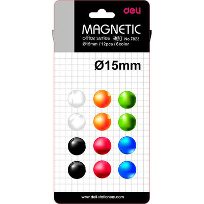 Magneti Whiteboard 15Mm 12 Buc/Set Deli