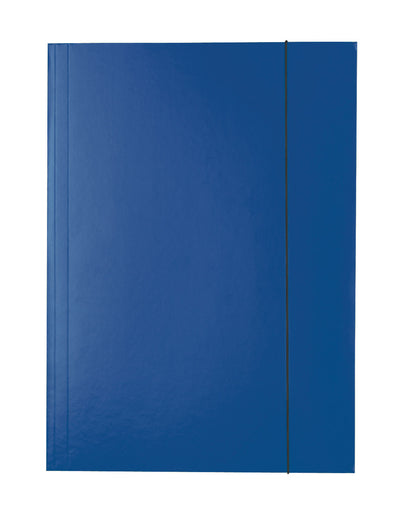 Mapa Carton Cu Elastic Albastru Inchis Economy Esselte