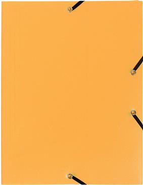 Mapa Plastic Cu Elastic A4 Galben Exacompta