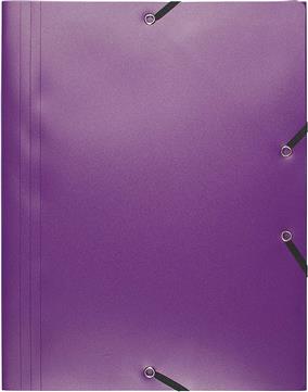 Mapa Plastic Cu Elastic A4 Mov Exacompta