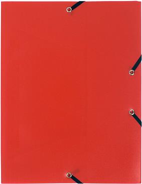 Mapa Plastic Cu Elastic A4 Rosu Exacompta