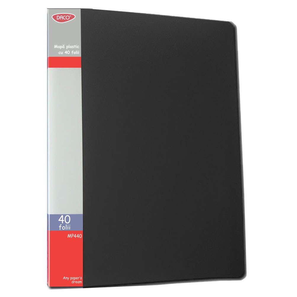 Mapa Plastic 40 Folii Daco Mp440N