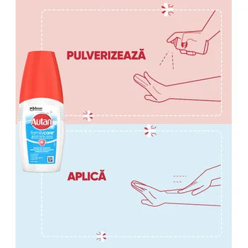 Lotiune spray Family Care impotriva tantarilor, 100ml, Autan