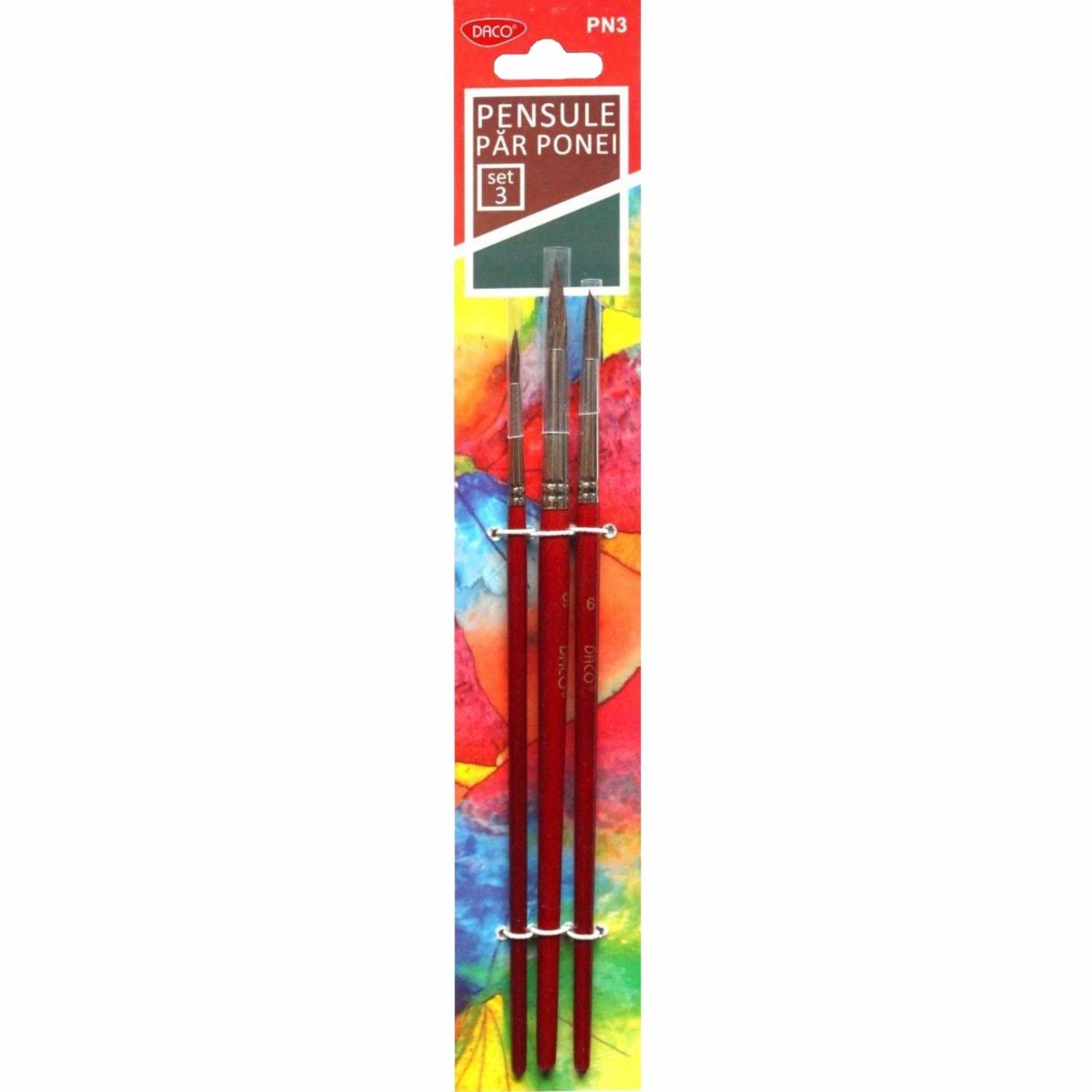 Pensule Set 3 Par Ponei Daco Pn3