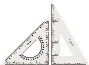 Set 2 Echere 28Cm Transparente Deli