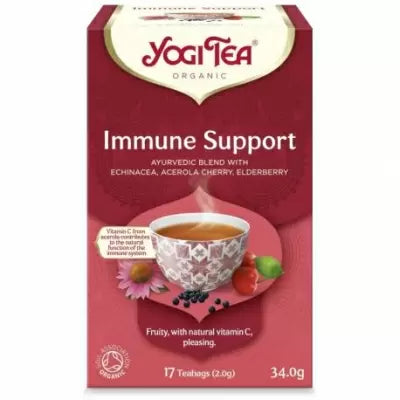 Ceai bio Sprijin Imunitar, 17 pliculete 34.0g, Yogi Tea