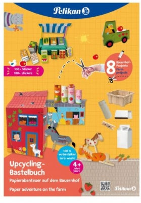 Carte Colorat Cu Stickere, Motiv Farm, Format A4 32 File, Pelikan
