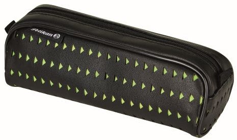 Penar Tip Etui Quattro Lasercut Pelikan, Culoare Negru/Galben