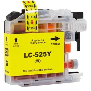 Cartus Cerneala Compatibil Brother Lc 525Xl, Lc525Xl, Lc525Xl, Lc 525Xl, Lc 525, Lc525, Yellow