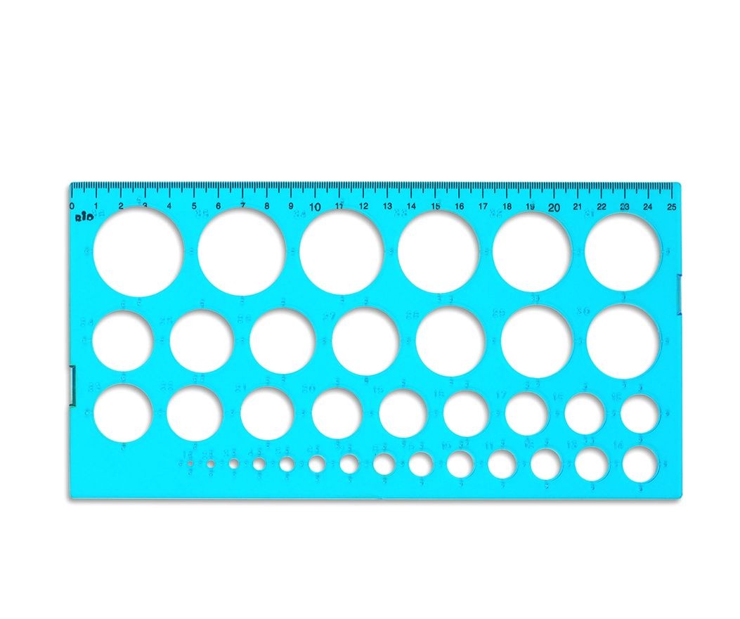 Sablon 25 Cm 36 Cercuri Rio 801