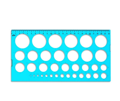 Sablon 25 Cm 36 Cercuri Rio 801