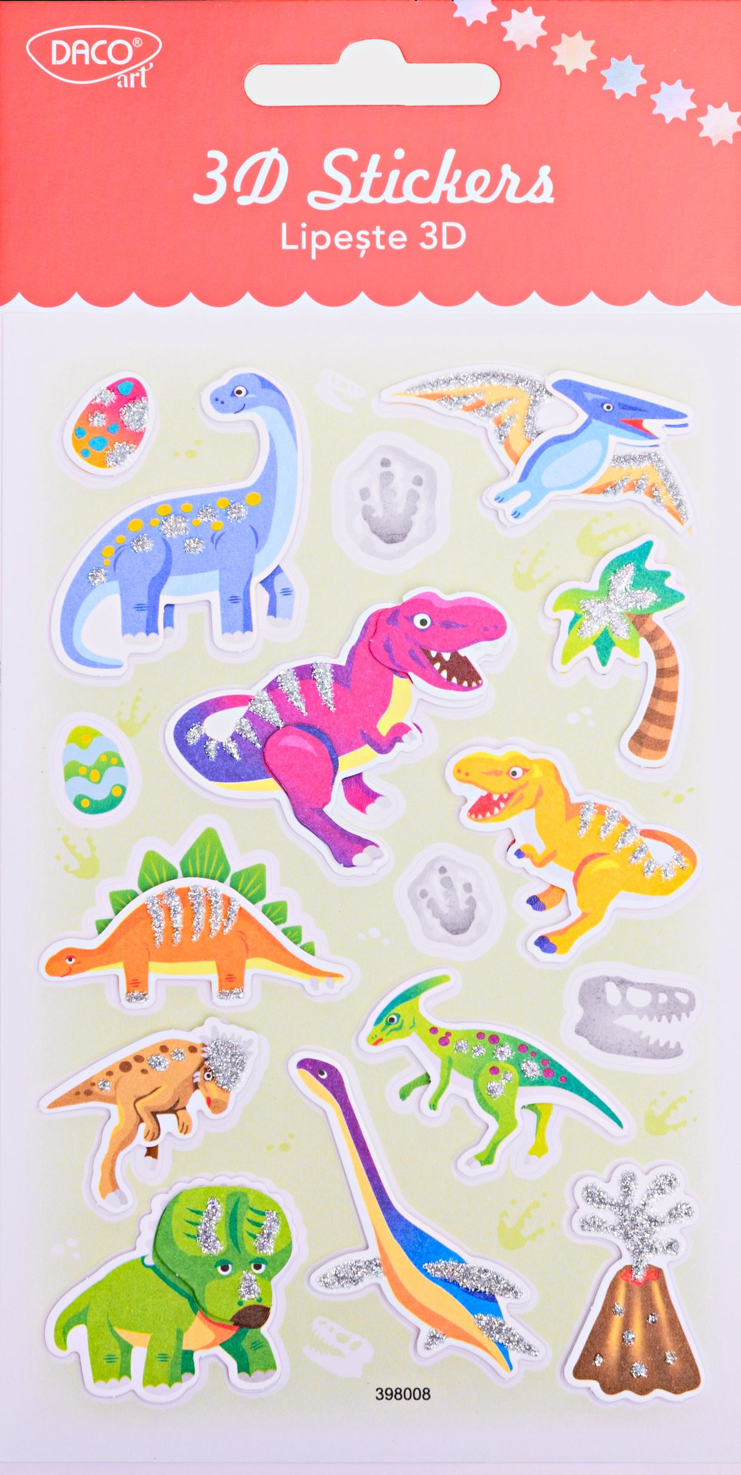 Abtibild - Ab163 Dino Lipeste 3D Daco