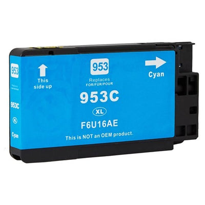 Cartus Compatibil Cerneala Ink Hp F6U16Ae 953Xl 953 Xl Cyan 28Ml