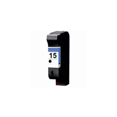 Cartus Compatibil Cerneala C6615De Hp15 , Hp-15, Negru , 40 Ml