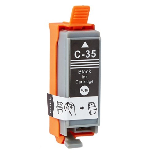 Cartus Cerneala Compatibil Canon Pgi35, Pgi-35, Pgi 35, 1509B001, 9,5 Ml, Negru