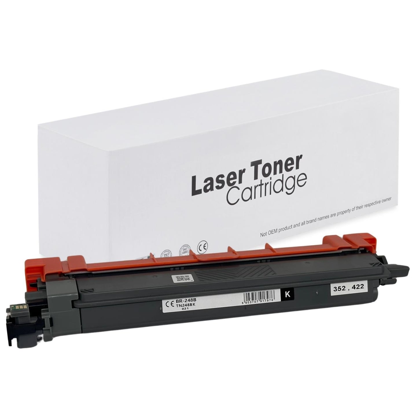 Cartus Toner Compatibil Brother Tn248 , Negru, Tn-248,Tn 248,Tn248B, Tn248Bk,
