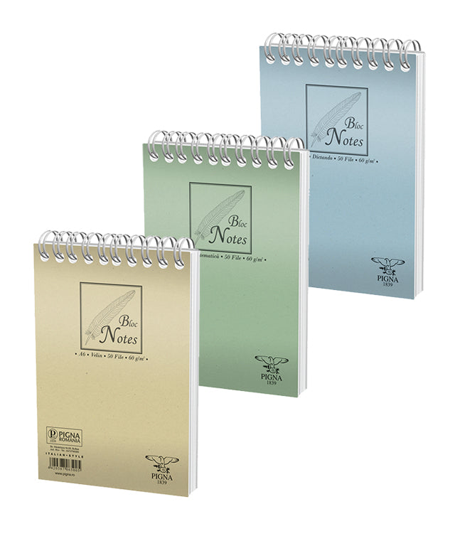 Bloc Notes Spira A6 50 File Dictando Basic Pigna