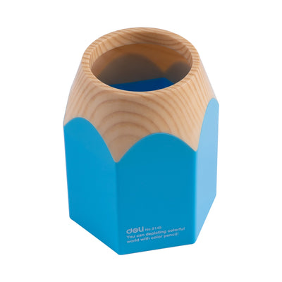 Suport Instrumente De Scris Creion Bleu Deli