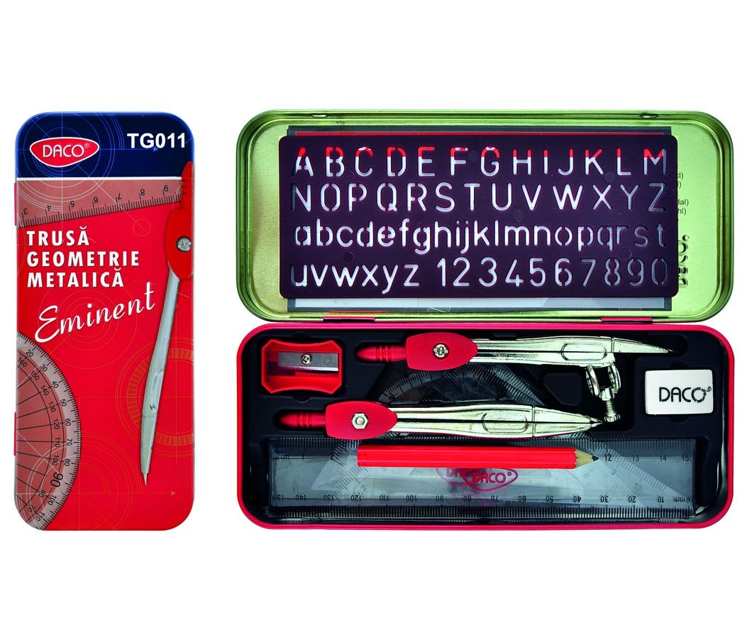 Trusa Geometrie Metalica Daco Tg011