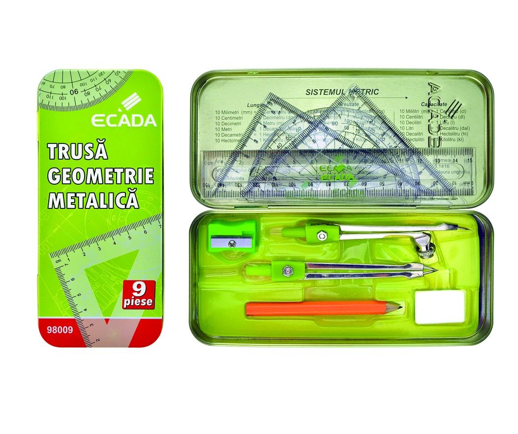 Trusa Geometrie Metalica Ecada 98009