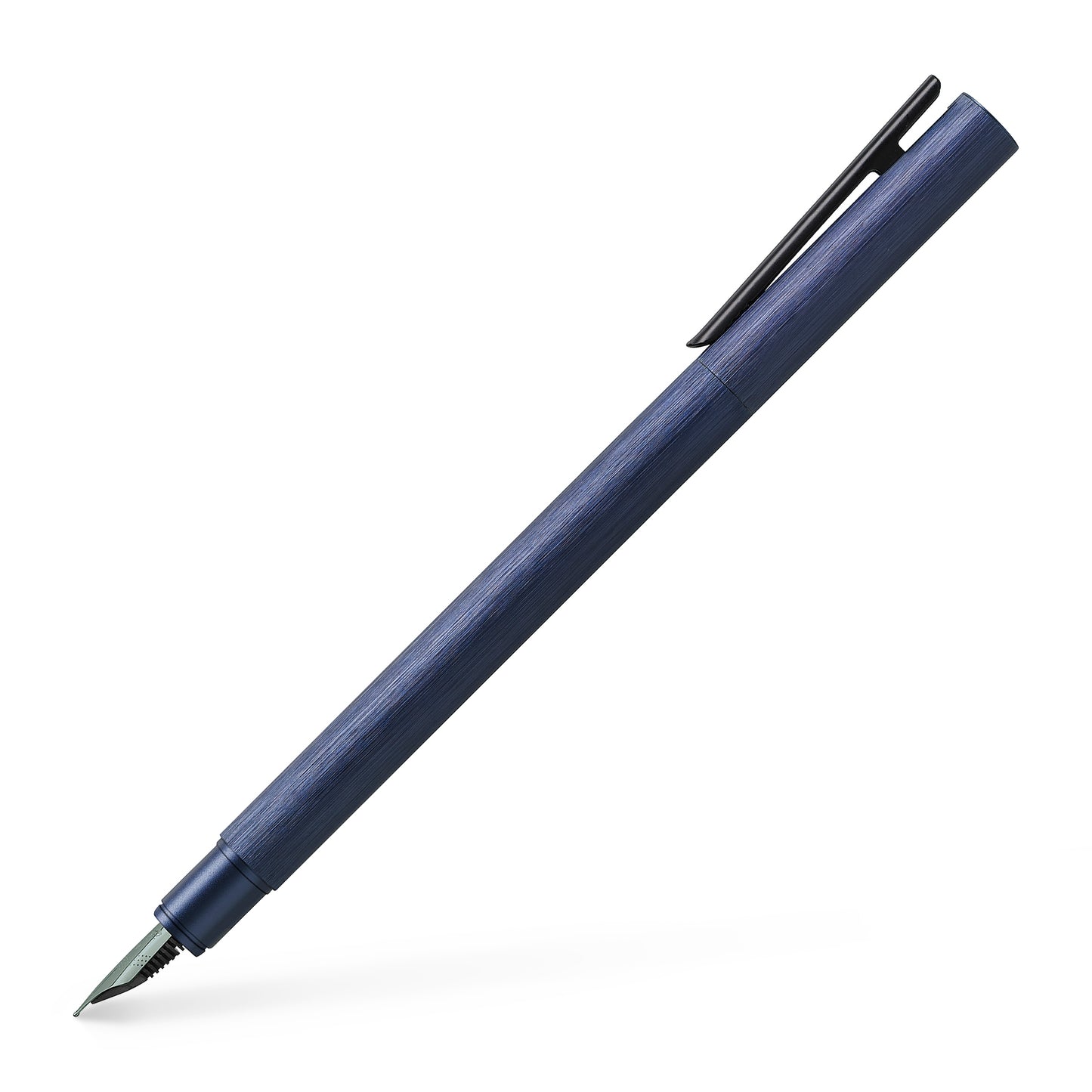 Stilou Neo Slim Aluminium Albastru F Faber-Castell