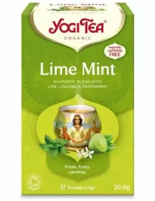 Ceai bio Lamaie si Menta, 17 pliculete 30.6g, Yogi Tea