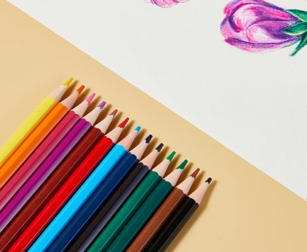 CREIOANE COLORATE PLASTIC 24 CULORI CU GUMA DELI