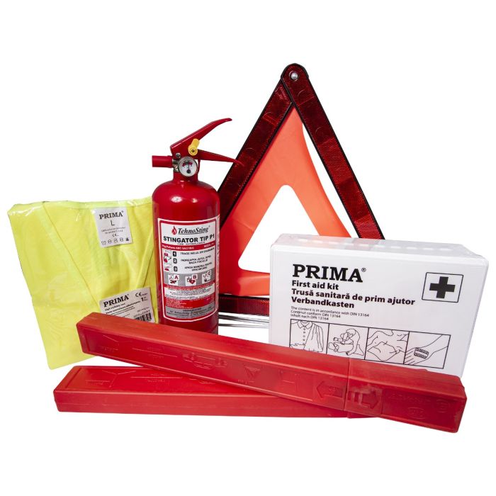 Pachet legislativ Auto obligatoriu cu Trusa de Prim Ajutor 1454DIN PRIMA