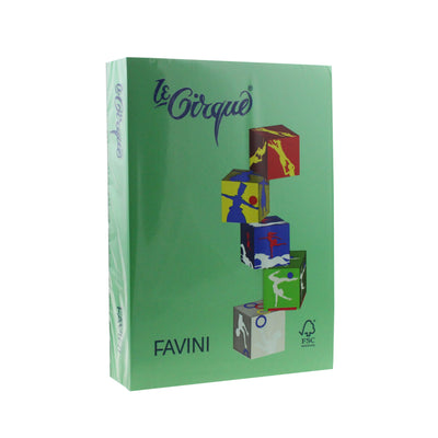 Carton Color 160G/Mp A4 208 Verde Inchis Favini