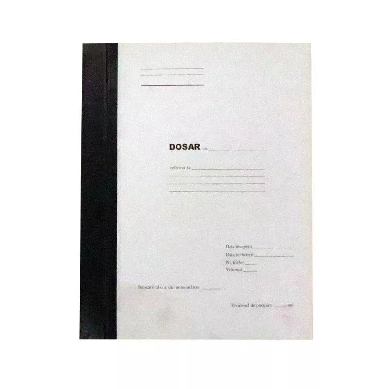 Coperti arhivare fata-spate A4, cop.mucava 1,8mm perechi