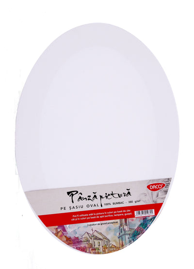 Panza Pictura Pe Sasiu Oval 56X80Cm Daco Pzo5680