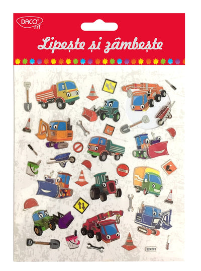 Abtibild - Ab027 Masini Si Scule Lipeste Si Zambeste Daco