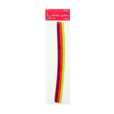 Hartie Quilling 30X0.5Cm 200/Set Papagal Daco Hr911