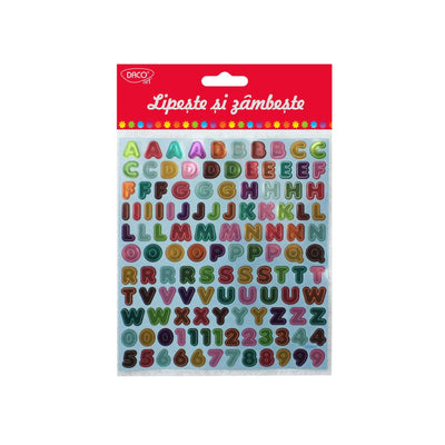 Abtibild - Ab038 Litere Si Cifre Lipeste Si Zambeste Daco