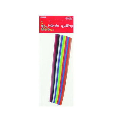 Hartie Quilling 18X0.5Cm 300/Set Daco Hr902