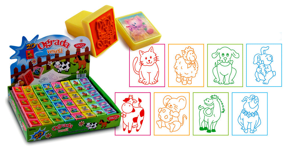 Stampila Tusata Ograda Vesela Sa113