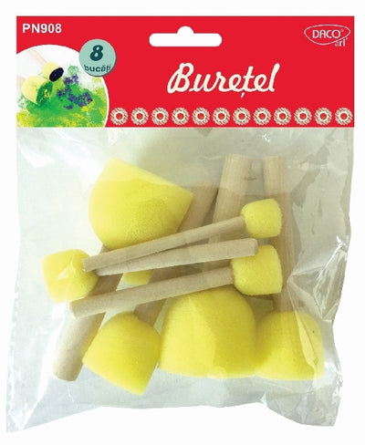 Pensule Burete Set 8 Buretel Daco Pn908