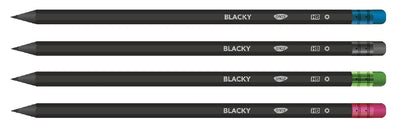 Creion Negru Cu Radiera Blacky Daco Cg204