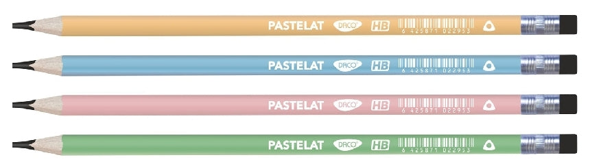 Creion Negru Cu Radiera Pastelat Daco Cg103